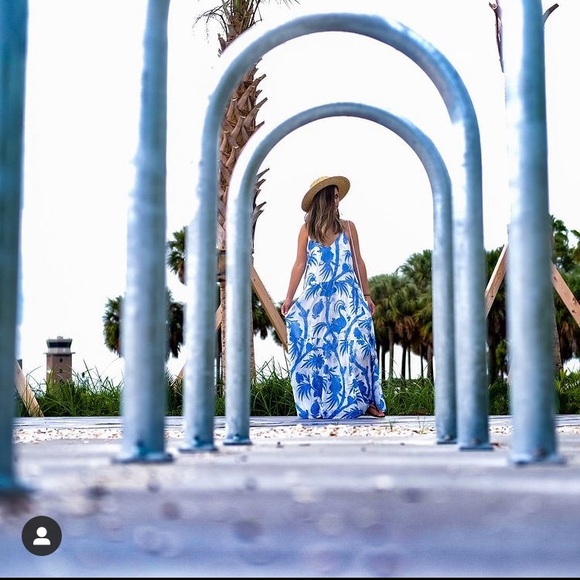 H&M SLEEVELESS LONG DRESS - Picture 8 of 8